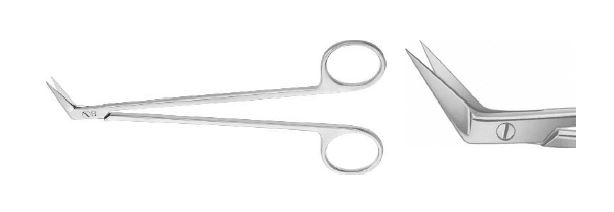 ДЕ’БЕКІ СУДИНН. НОЖИЦІ 60ГРАД.155MM